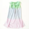 Sarah's Silks Robins Egg Blue Silk Cape