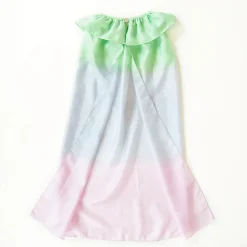 Sarah's Silks Robins Egg Blue Silk Cape