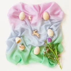 Sarah's Silks Robins Egg Blue Playsilk