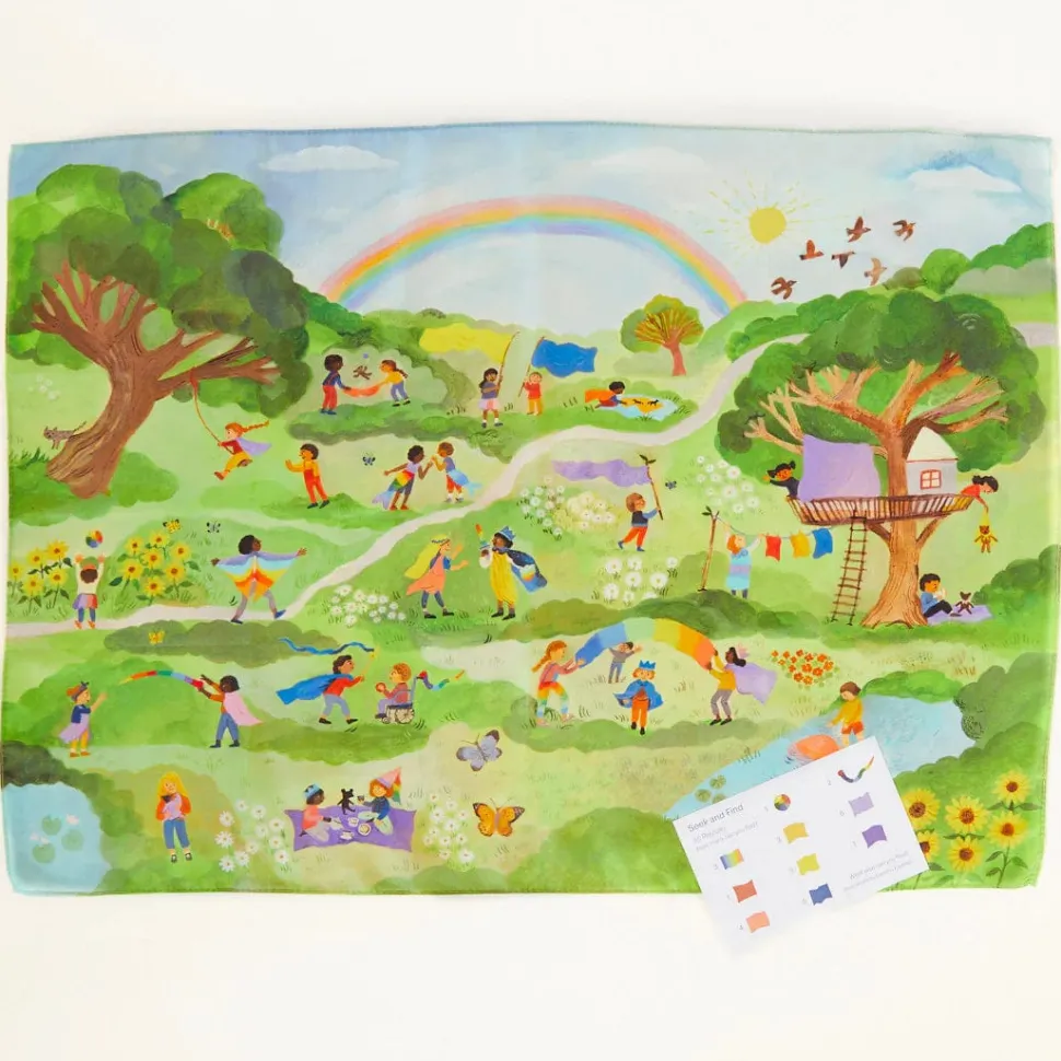 Sarah's Silks Seek & Find Playsilk 30 Ways to Play