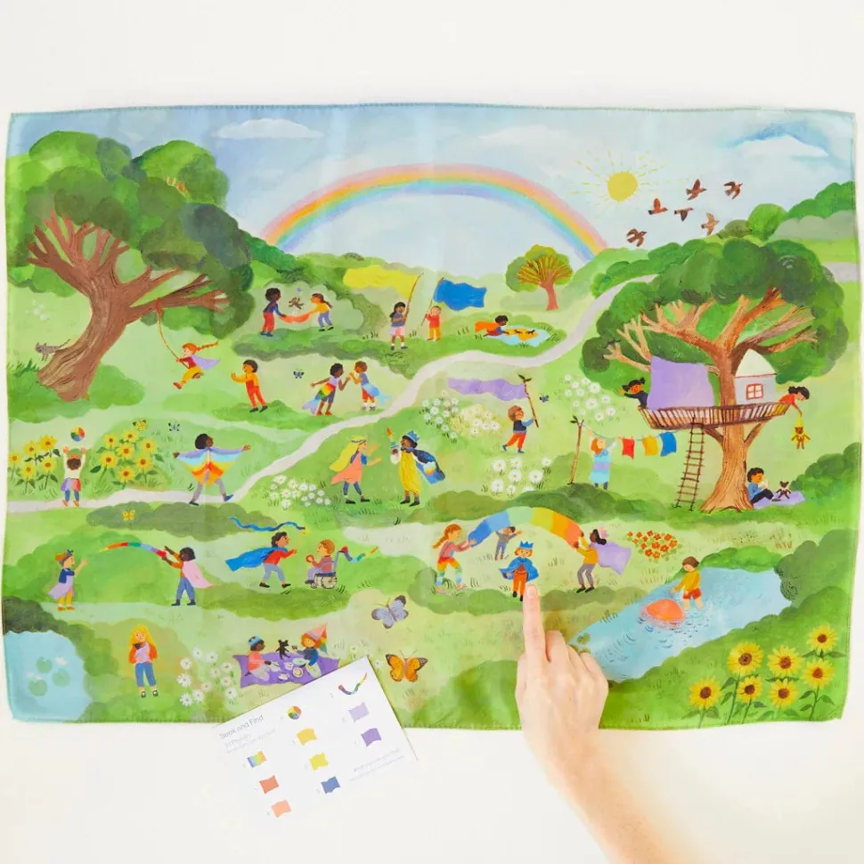 Sarah's Silks Seek & Find Playsilk 30 Ways to Play