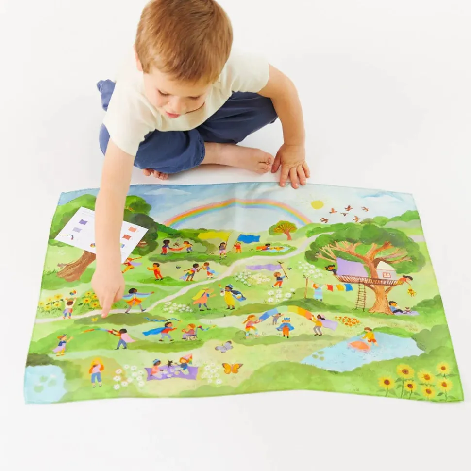 Sarah's Silks Seek & Find Playsilk 30 Ways to Play