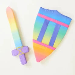 Sarah's Silks Shield - Rainbow