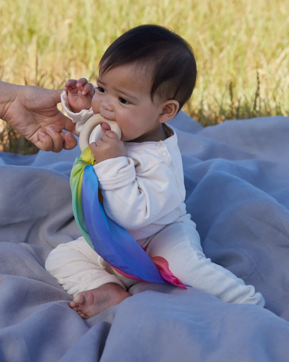 Sarah's Silks Silk and Wood Teethers