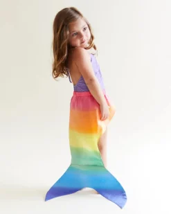 Sarah's Silks Small Rainbow Mermaid Tail