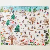 Sarah's Silks Snow Seek & Find Playsilk