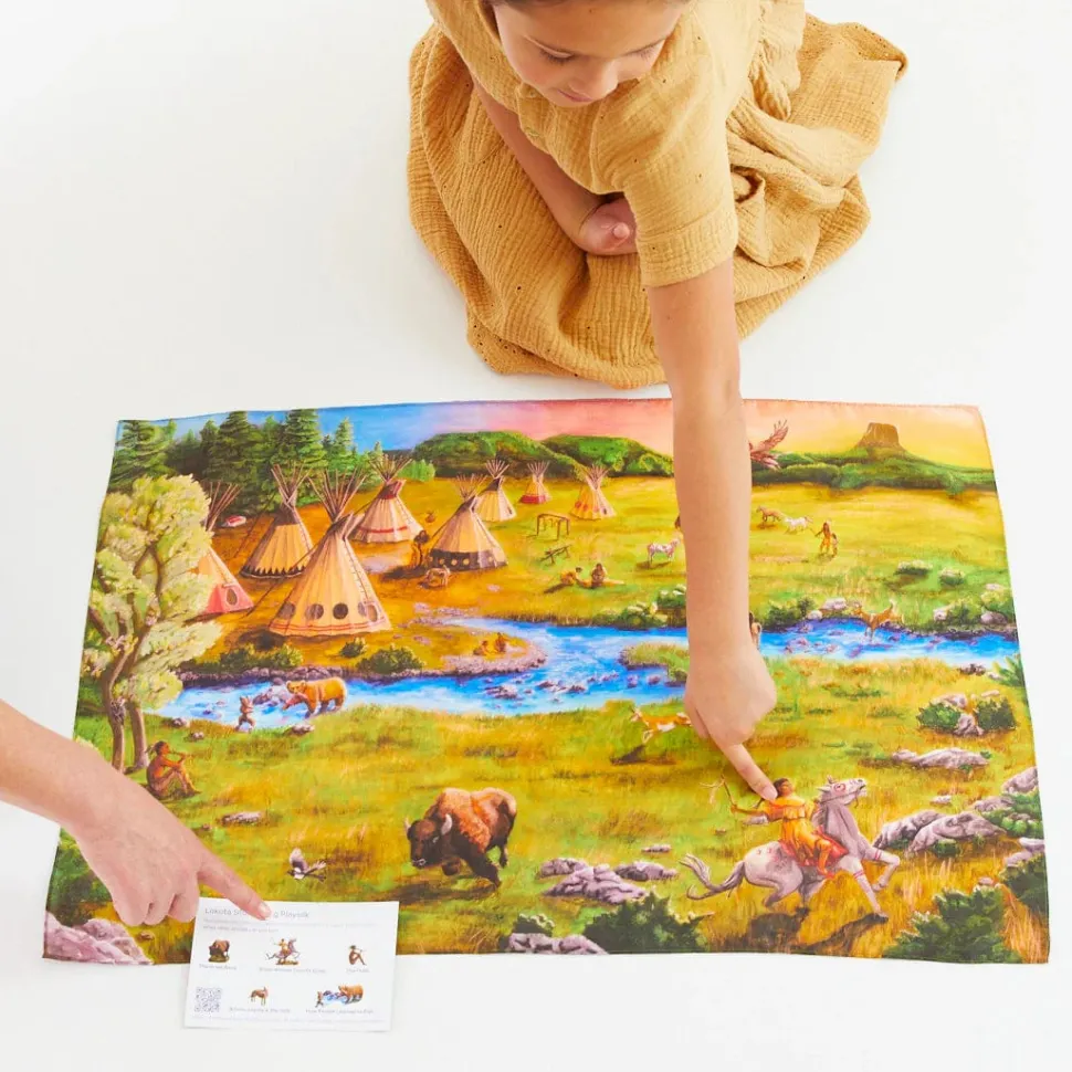 Sarah's Silks Storytelling Playsilk Lakota