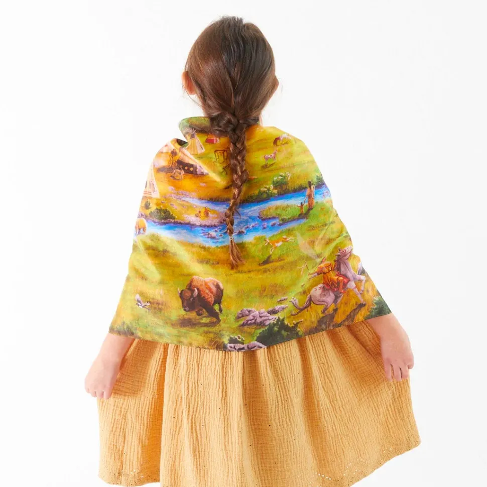 Sarah's Silks Storytelling Playsilk Lakota