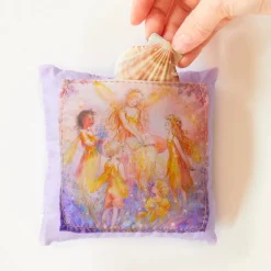 Sarah's Silks Tooth Fairy Pillow Purple