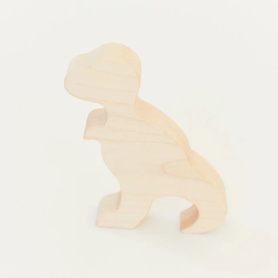 Sarah's Silks Wooden Animal Tyrannosaurus