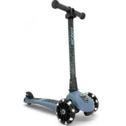 Scoot & Ride Highwaykick 3 Scooter - LED Steel