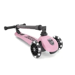 Scoot & Ride Highwaykick 3 Scooter - LED Rose