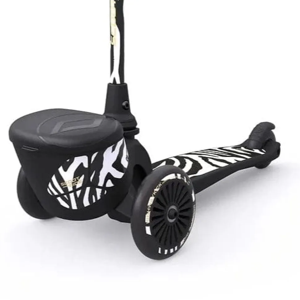 Scoot & Ride Highwaykick 2 Scooter - Zebra