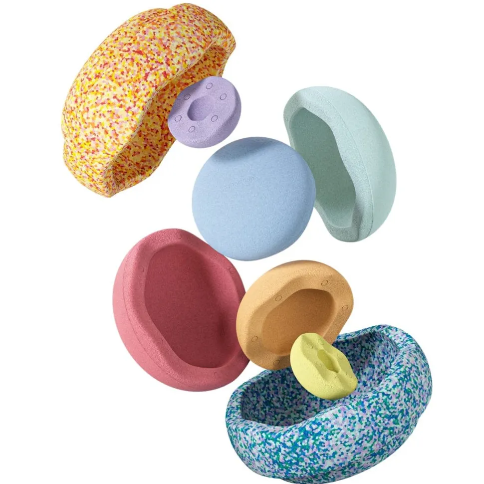 Special Discount - Stapelstein Summer Rainbow Pastel Set