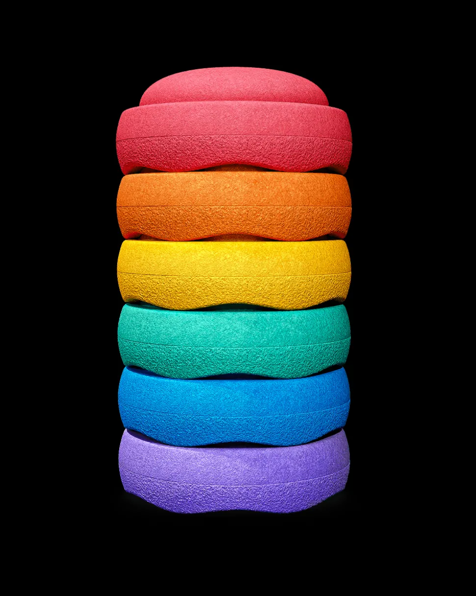 Stapelstein Mini Rainbow Classic 6