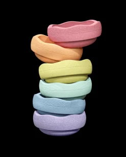 Stapelstein Mini Rainbow Pastel 6