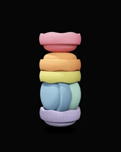 Stapelstein Mini Rainbow Pastel 6