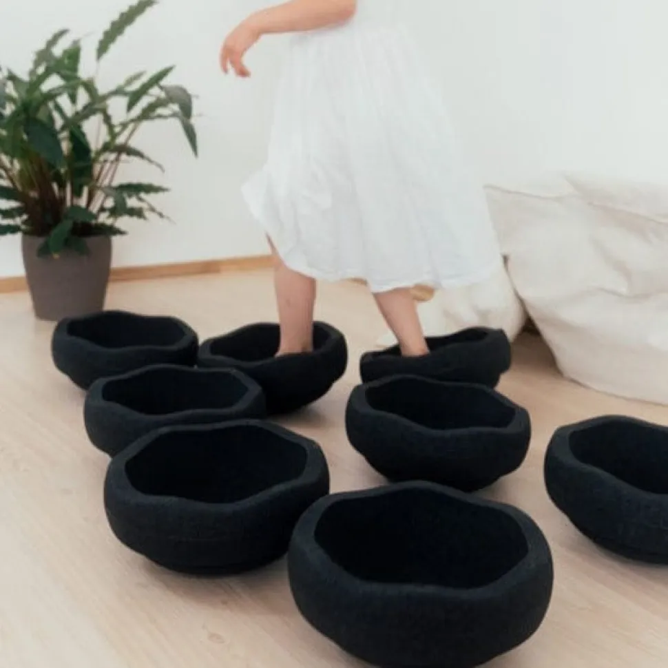 Stapelstein Mono Set of 8 (Black)