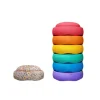 Stapelstein Original Rainbow Classic Set of 7 Minis + Super Confetti Mini Stone