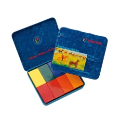 Stockmar Wax Crayons 8 Blocks in Tin