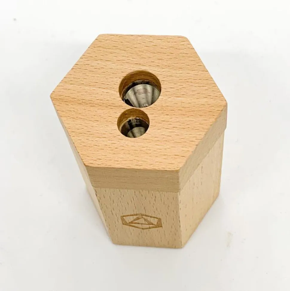Stockmar Wooden Dual Pencil Sharpener