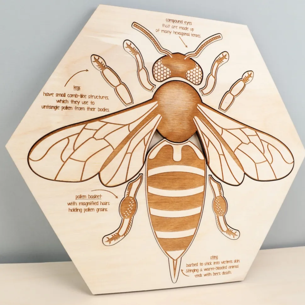Stuka Puka Busy Bee Puzzle