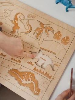 Stuka Puka Prehistoric World Puzzle
