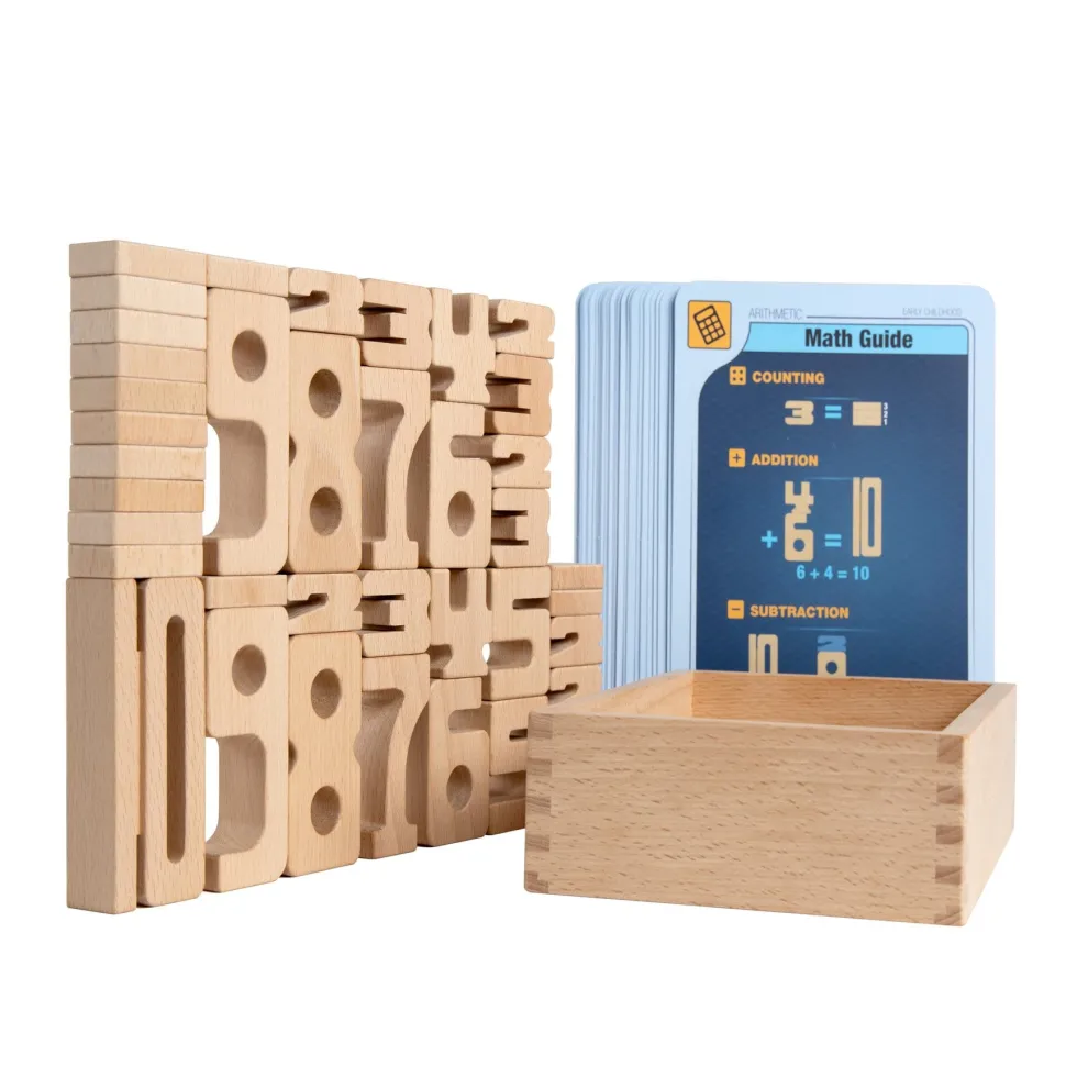 SumBlox Minis Starter Set 38 Blocks & 36 Activity Cards