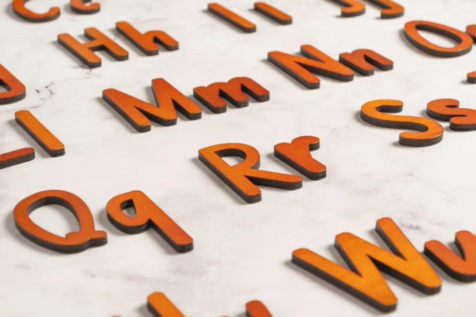 The Freckled Frog Alphabet Magnets