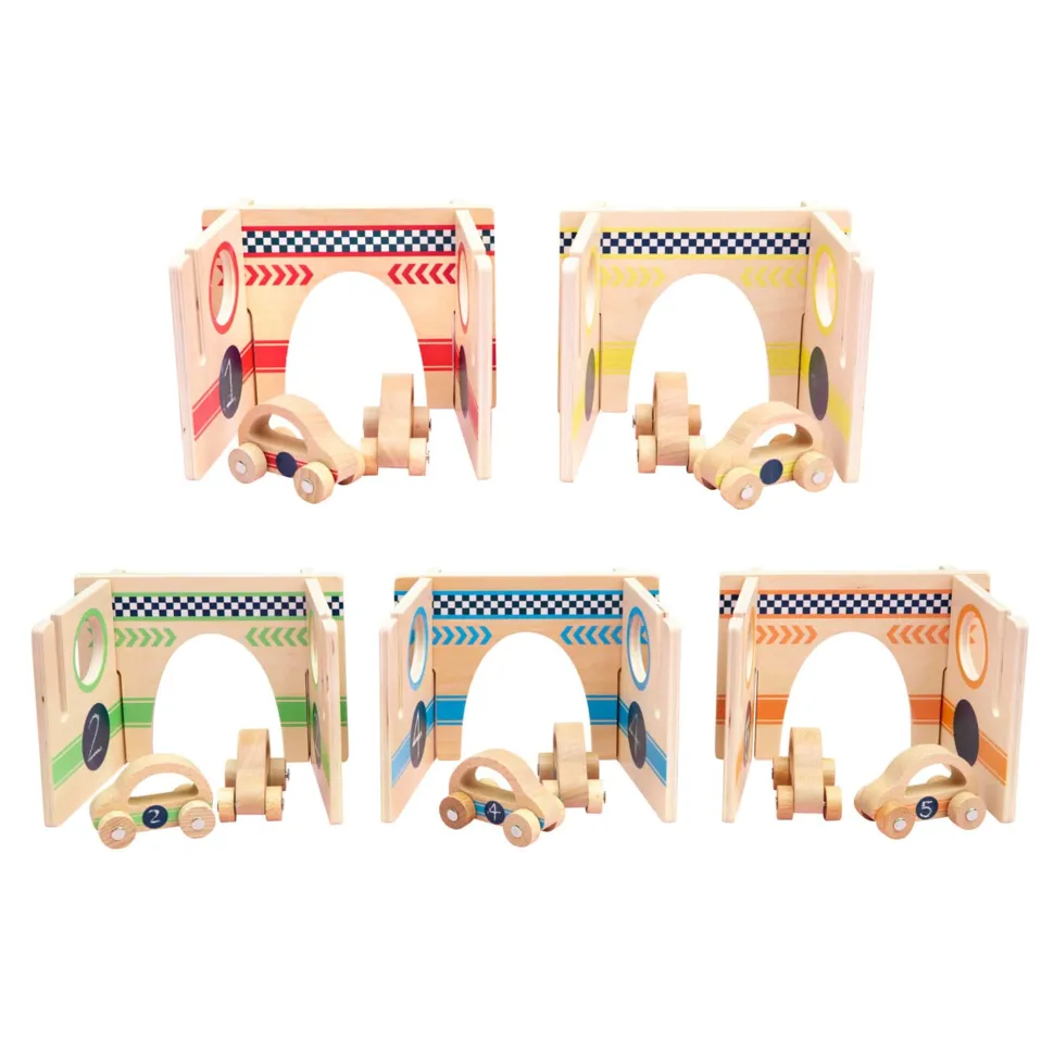 The Freckled Frog Happy Architect Raceway with Cars