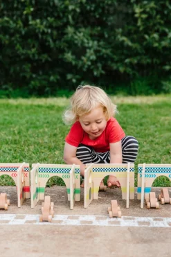 The Freckled Frog Happy Architect Raceway with Cars