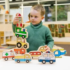 The Freckled Frog My Town Vehicle Set