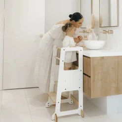 The Full Mini Chef: My Duckling Adjustable Learning Tower 2 in 1 set