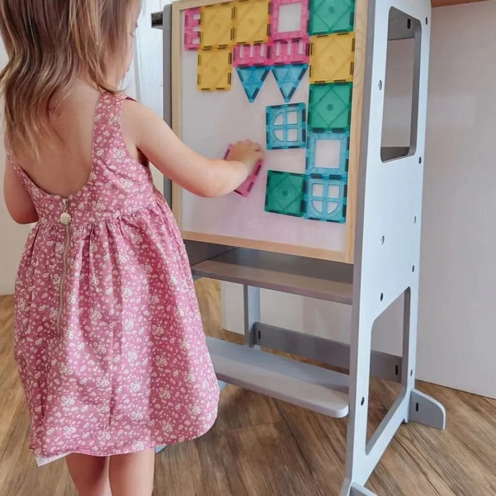 The Full Mini Chef: My Duckling Adjustable Learning Tower 2 in 1 set
