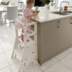 The Full Mini Chef: My Duckling Adjustable Learning Tower with Stool set