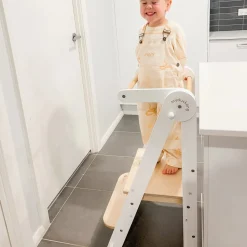 The Full Mini Chef: My Duckling Deluxe Folding Adjustable Learning Tower set