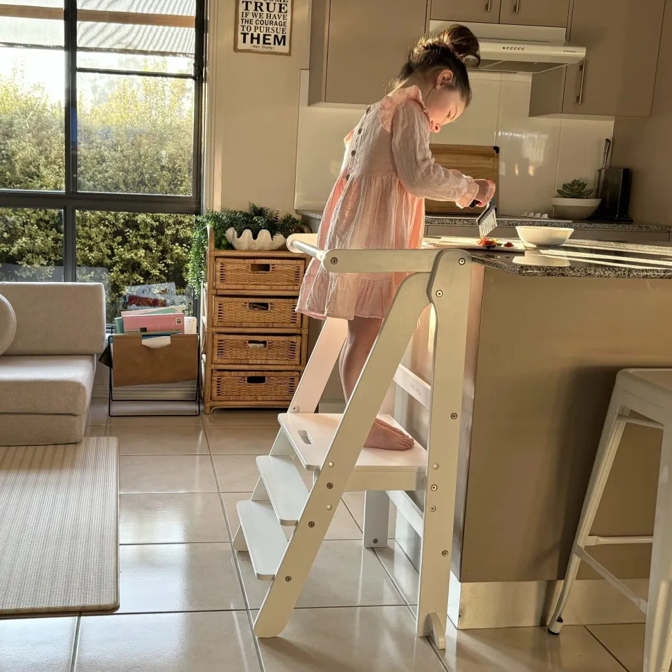 The Full Mini Chef: Toypark Folding Learning Tower set