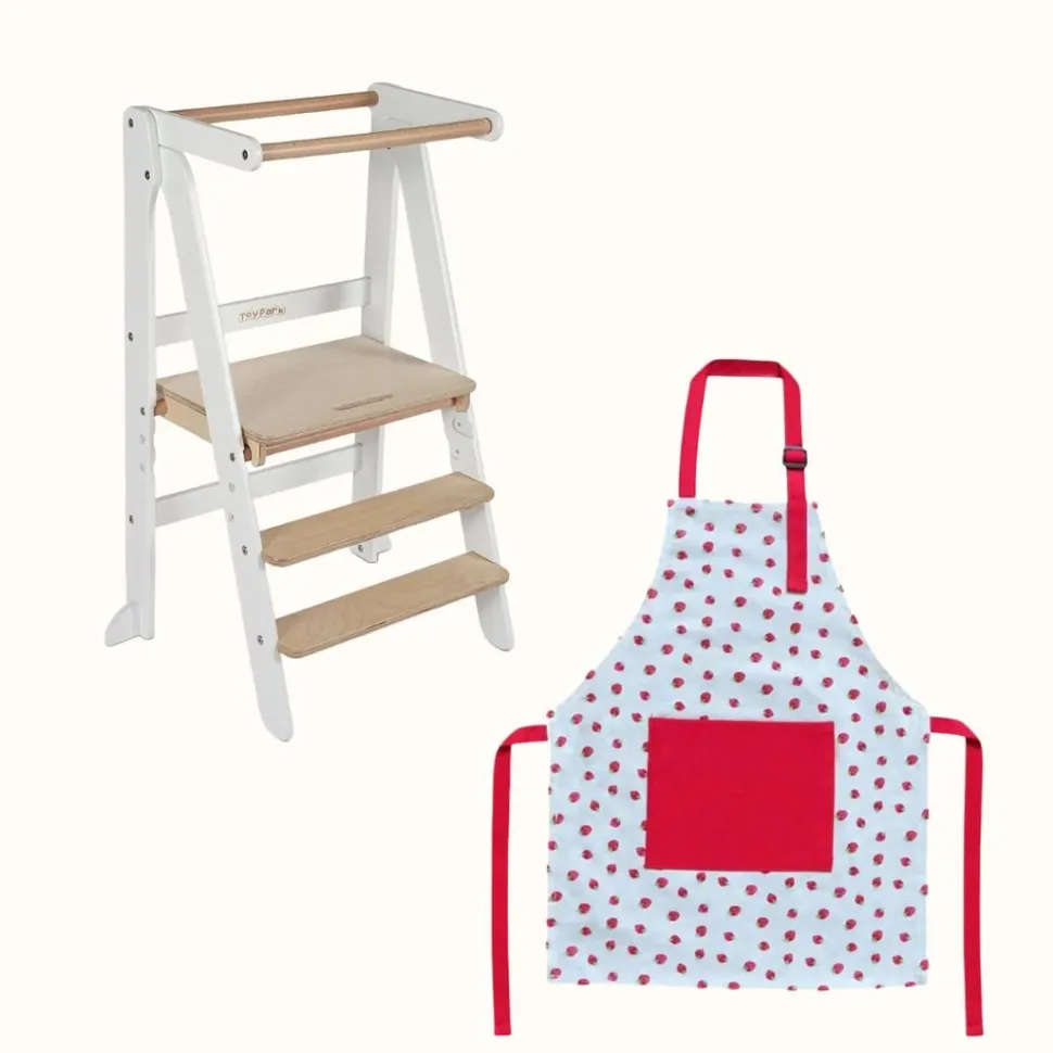 The Full Mini Chef: Toypark Folding Learning Tower set
