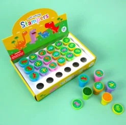 Tiny Mills - Dinosaur Stampers for Kids (24pcs)