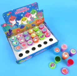 Tiny Mills - Shark Family Stampers for Kids (24pcs)