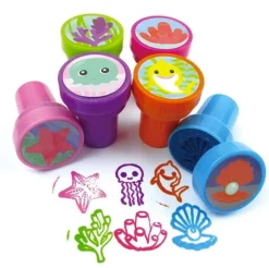 Tiny Mills - Shark Family Stampers for Kids (24pcs)