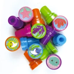 Tiny Mills - Shark Family Stampers for Kids (24pcs)