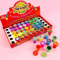 Tiny Mills - Small round stamps in display box (50pcs)
