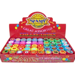 Tiny Mills - Small round stamps in display box (50pcs)