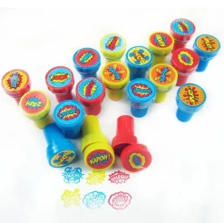 Tiny Mills - Superhero Stampers for Kids (24pcs)