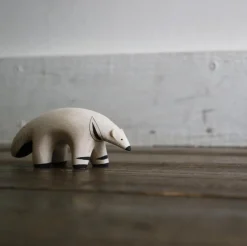T-Lab Pole Pole Wooden Animal Anteater