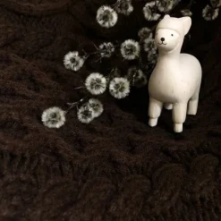 T-Lab Pole Pole Wooden Animal Alpaca