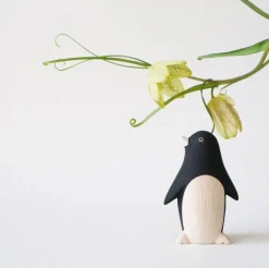 T-Lab Pole Pole Wooden Animal Penguin