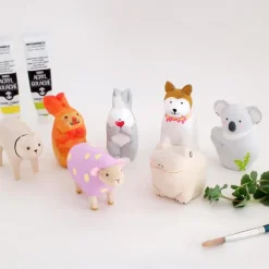 T-Lab Pole Pole Wooden Animal Anteater