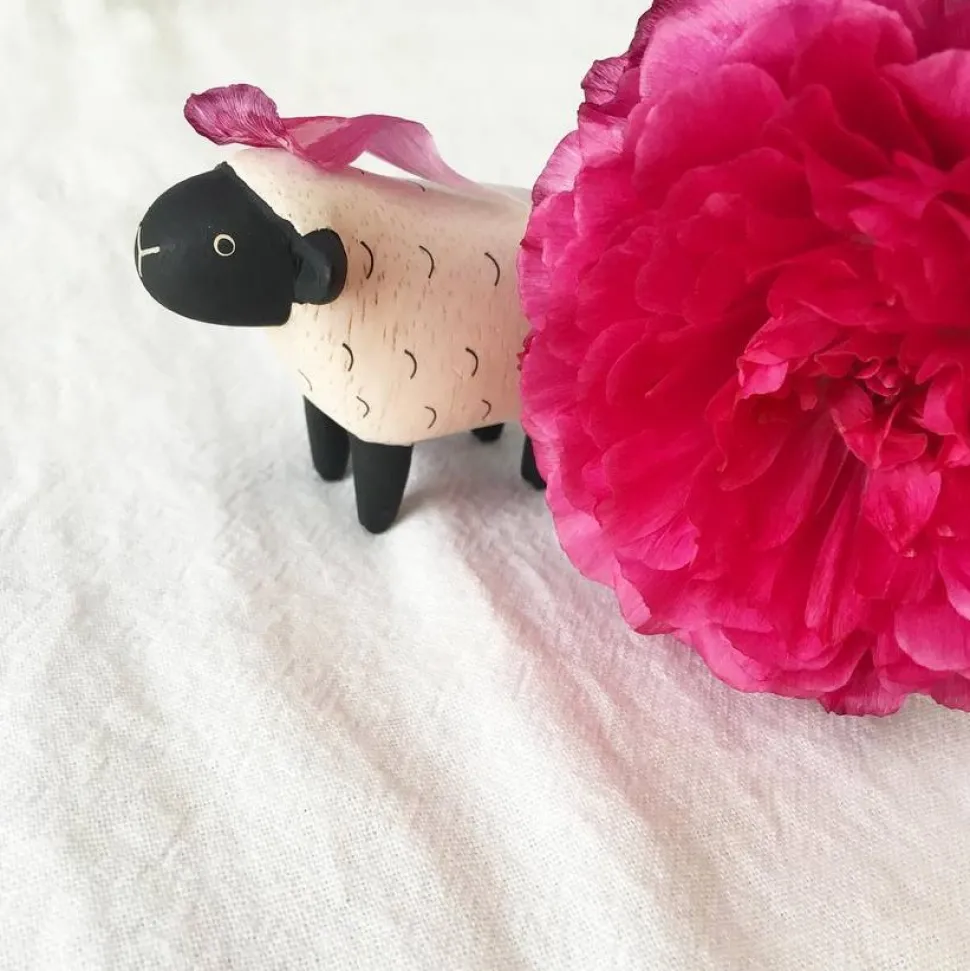 T-Lab Pole Pole Wooden Animal Sheep